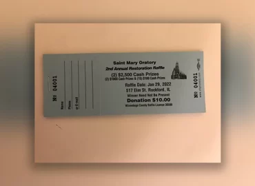 St. Mary’s parishioner sells raffle tickets, gets mistaken as a scam