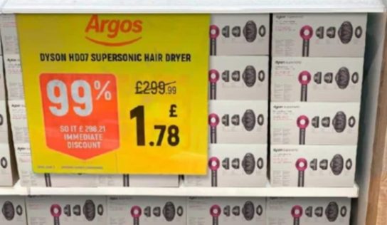 Argos scam warning after Scot ‘bought Dyson hairdryer for £1.78 on Facebook’