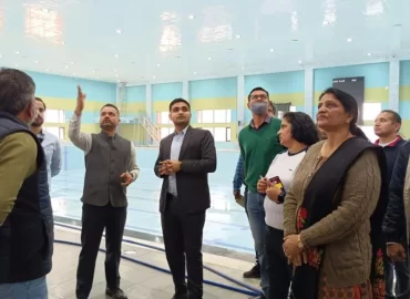 New swimming pool, gymnastic hall at War Heroes Memorial Stadium in Ambala before Khelo India Games