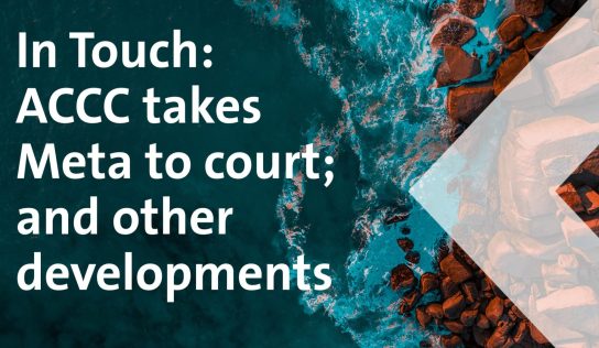 ACCC takes Meta to court for scam celebrity crypto ads; and othe
