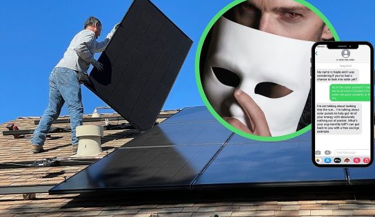 Beware of Solar Panel Texting Scam Happening Now