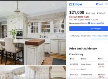Latest Zillow scam lists multi-million dollar Jacksonville home for $21k