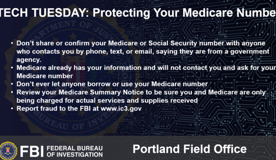 Tech Tuesday: Building A Digital Defense by Protecting Your Medicare Information | News