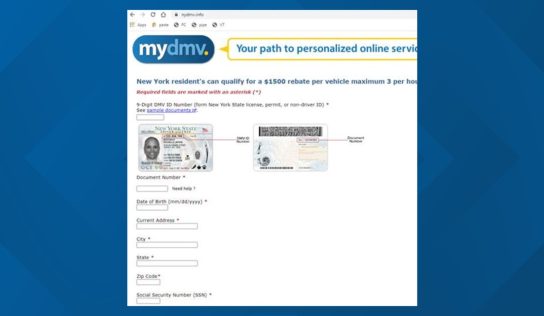DMV warns New Yorkers of new phishing scam