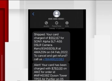 These text messages appear to come from Amazon. But the BBB says they’re just a scam