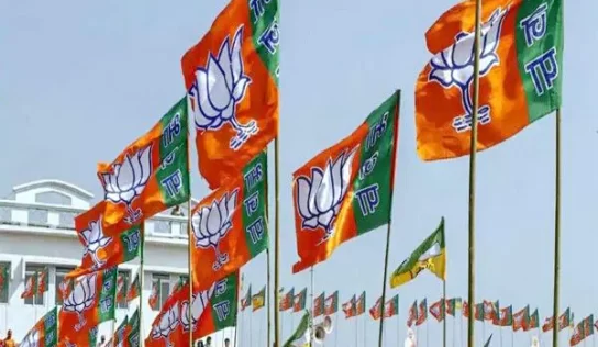 BJP MLAs hold mock Assembly session, slam AAP govt over liquor “scam”