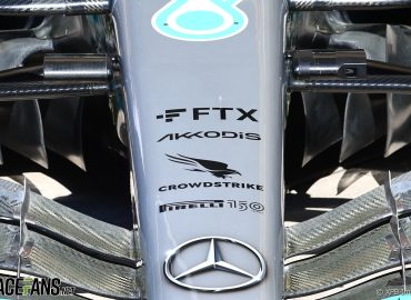 Mercedes to remove FTX logos after suspending sponsorship deal · RaceFans