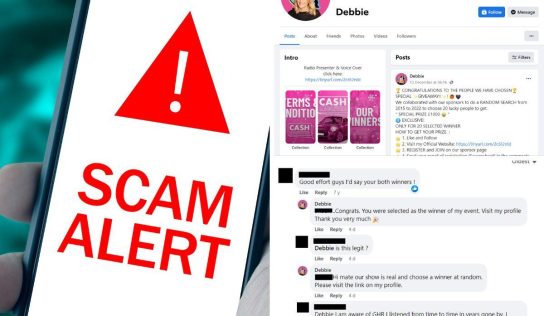 Scam from ‘Greatest Hits Radio presenter’ appears to target vulnerable people online